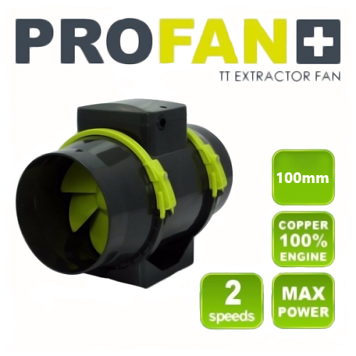 Exaustor ProFan Highpro TT Extractor Fan 100mm – 220v