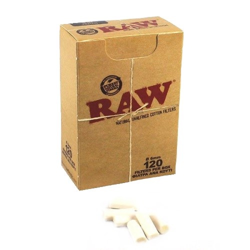 Filtro RAW Slim de Algodão 6mm c/ 120
