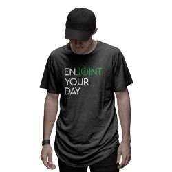 Camiseta SmartShop Unisex Preta  - Enjoint Your Day