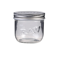 Pote de Vidro Hermético - Raw Mason Jar 195ml - 10oz